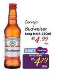Muffato Cerveja budweiser long neck oferta