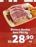 Max Atacadista Bisteca bovina sem filé kg oferta