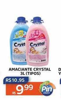 Pinheiro Supermercado Amaciante crystal tipos oferta