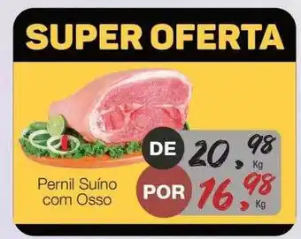 Pernil suíno com osso