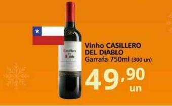 Althoff Supermercados Vinho Casillero Del Diablo Garrafa 750ml oferta