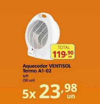 Aquecedor Ventisol Termo A1 02