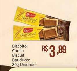 Mart Minas Biscoito Choco Biscuit Bauducco 80g oferta