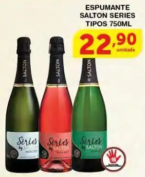 Roldão Espumante salton series 750ml oferta