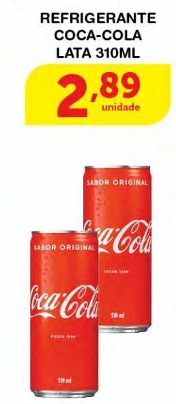 Refrigerante coca cola 310ml
