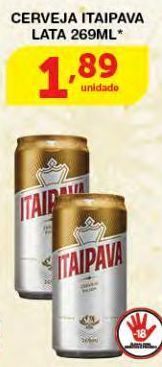 Roldão Cerveja itaipava 269ml oferta