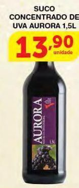 Roldão Suco concentrado de uva aurora 1,5lt oferta