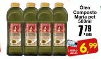 Higa's Supermercado Oleo Composto Maria pet 500ml oferta