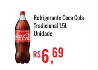Mart Minas Refrigerante Coca Cola Tradicional 1.5L unidade oferta