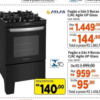 Deltasul Fogão à gás oferta