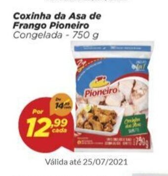 Dia Coxinha da Asa de Frango Pioneiro 750g oferta
