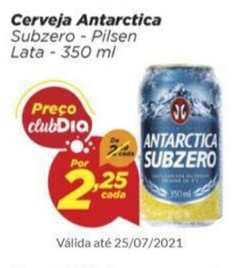Dia Cerveja Antarctica Lata 350ml oferta