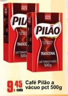 Higa's Supermercado Cafe Pilao 500g oferta