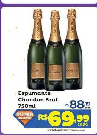 Super Lagoa Espumante chandon brut oferta