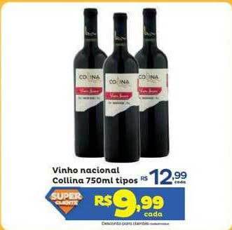 Super Lagoa Vinho nacional collina tipos oferta