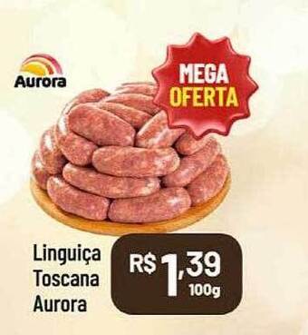 Supermercados Goes Linguiça toscana aurora oferta