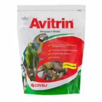Alimento avitrim coveli para papagaios e araras - 500g
