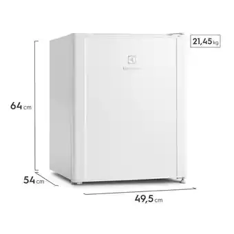 Zema Frigobar electrolux 80 litros re80 branco 110v oferta