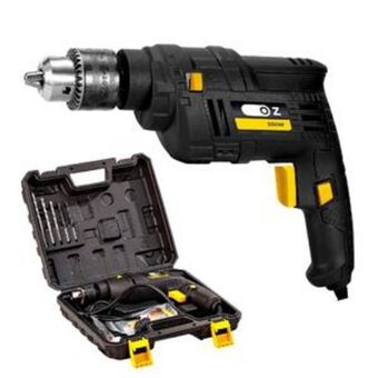 Leroy Merlin Furadeira com impacto e com maleta oz modelo id1000k oferta