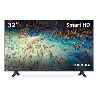 Smart tela 32" toshiba hd smart tb007 - preto