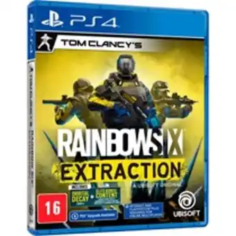 Bemol Jogo ps4 tom clancy's rainbow six extraction oferta