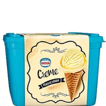 Super Lagoa Sorvete nestle creme 1,5l oferta