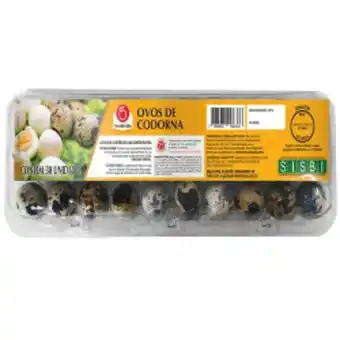 Nordestão Ovos codorna nordestao c/30 oferta