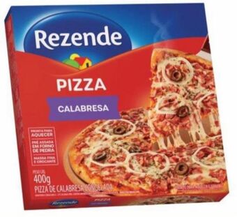 Pizza rezende calabresa 400g