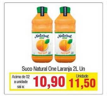 Spani Atacadista Suco Natural One Laranja 2L oferta