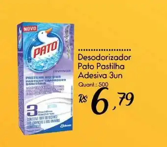 Giassi Supermercados Desodorizador Pato Pastilha Adesiva oferta