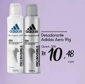 Giassi Supermercados Desodorante Adidas Aero 91g oferta