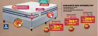 Móveis Simonetti Conjunto Box Intense Pkt Sonos Casal-138cm oferta
