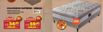 Móveis Simonetti Colchobox Supreme Design Solteiro-88cm oferta