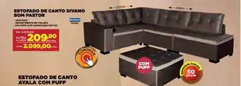 Móveis Simonetti Estofado De Canto Divano Bom Pastor oferta