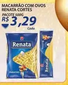 Assaí Atacadista Macarrão com ovos renata cortes oferta