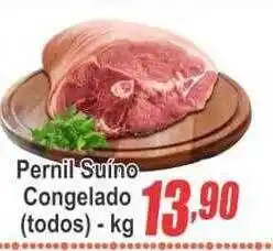 Serrano Supermercado Pernil suino congelado todos kg oferta