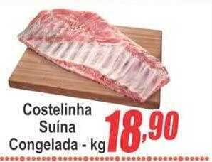 Serrano Supermercado Costelinha suina congelada kg oferta