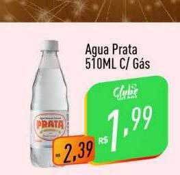 Supermercados Pague Menos Agua prata 510ml c gás oferta