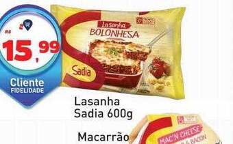 Tonin Superatacado Lasanha sadia oferta