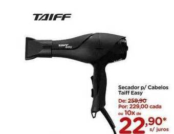 Carrefour Secador p- cabelos taiff easy oferta
