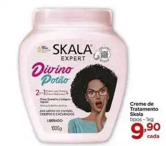 Carrefour Creme de tratamento skala tipos oferta