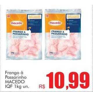 Supermercados Koch Frango à passarinho macedo iqf oferta