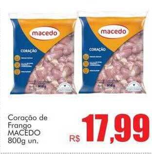 Supermercados Koch Coração de frango macedo oferta