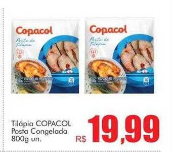 Supermercados Koch Tilápia copacol posta congelada oferta