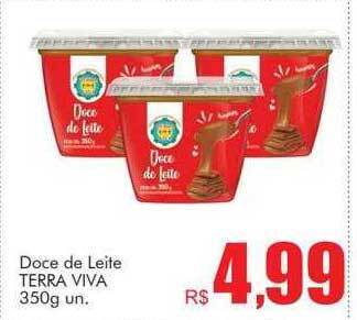 Supermercados Koch Doce de leite terra viva oferta