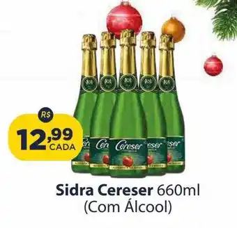 Sidra cereser com álcool