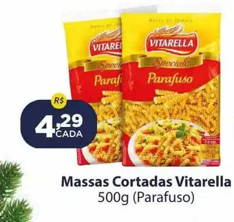 Super Show Massas cortadas vitarella parafuso oferta