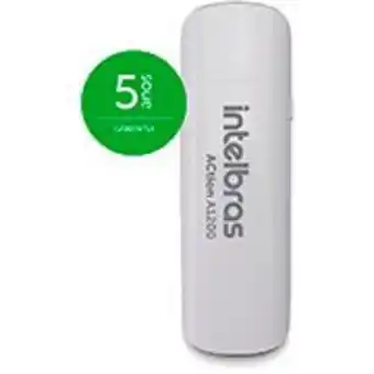 Adaptador wireless dual band ac 1200 mbps a1200 intelbras cx 1 un