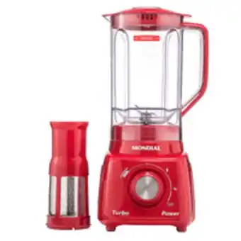 Novo Mundo Liquidificador mondial, 500w, 4 lâminas, 3 velocidades, 2,2 l - l-99 fr oferta
