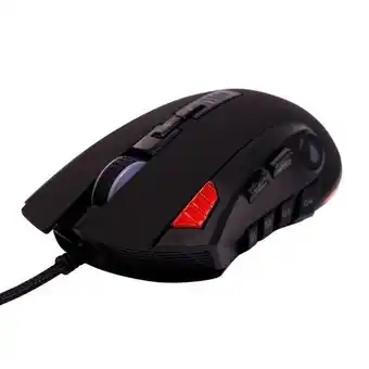 Pão de Açúcar Mouse gamer strike ms315 - rgb - 12 botoes - 10.000dpi preto oferta